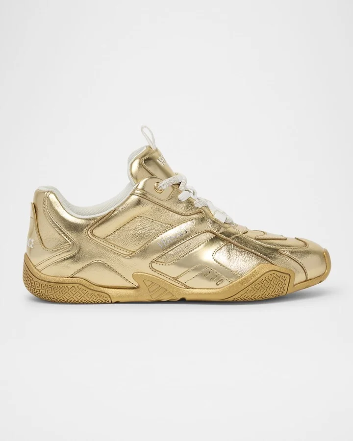 Galaxia Shiny Nappa Leather Sneakers