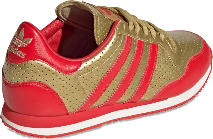 Galaxy OG perforated leather trainers - Image 3