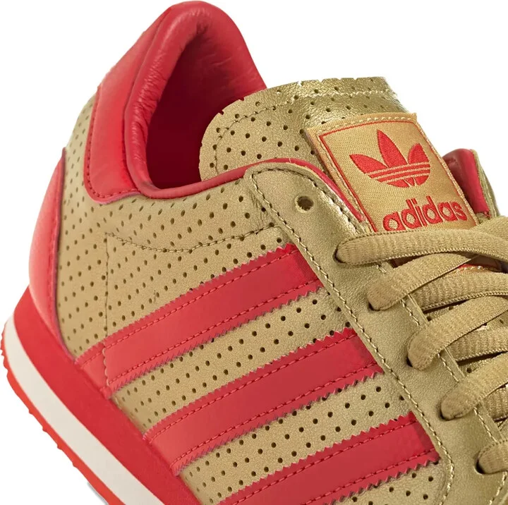 Galaxy OG perforated leather trainers - Image 4