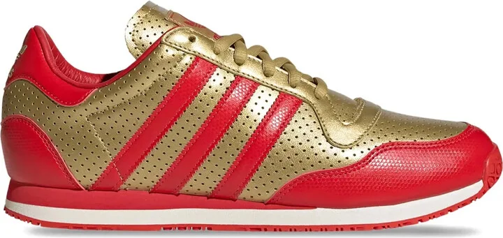 Galaxy OG perforated leather trainers