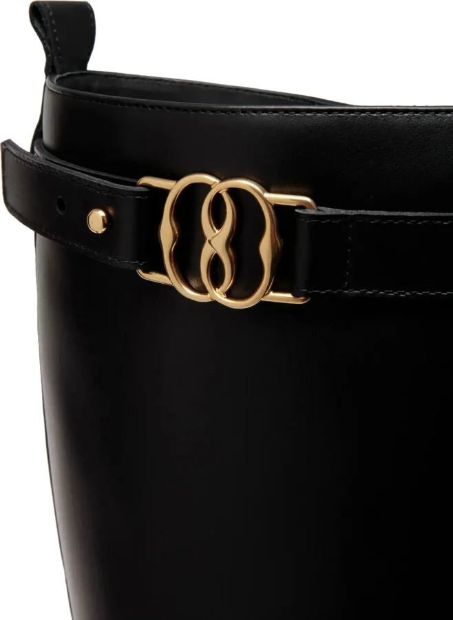 Galia knee-high leather boots - Image 4