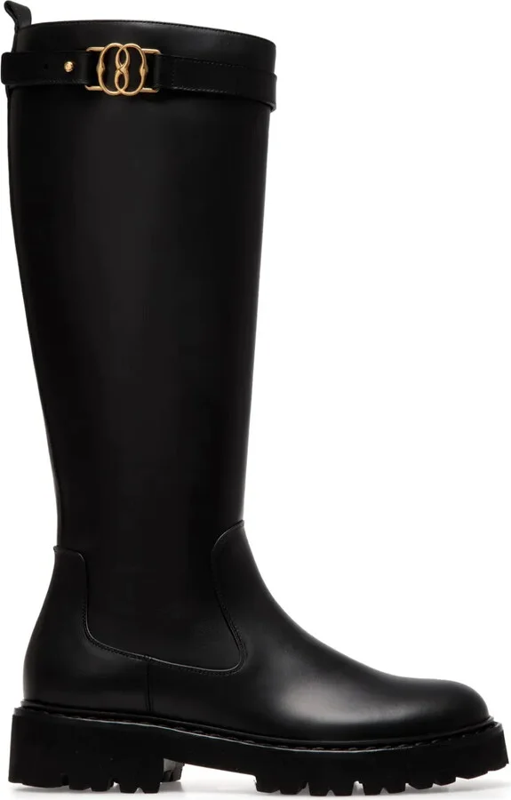 Galia knee-high leather boots