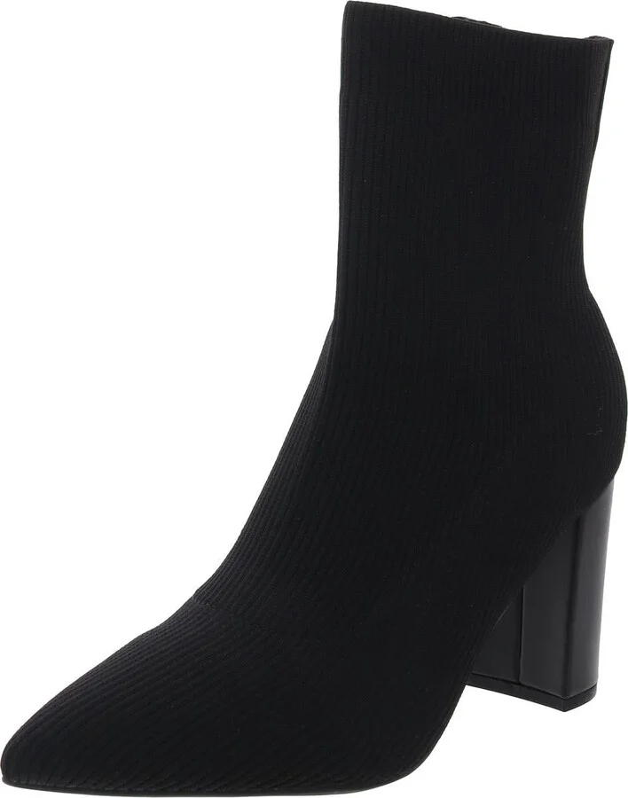 Galio Womens Zipper Knit Booties