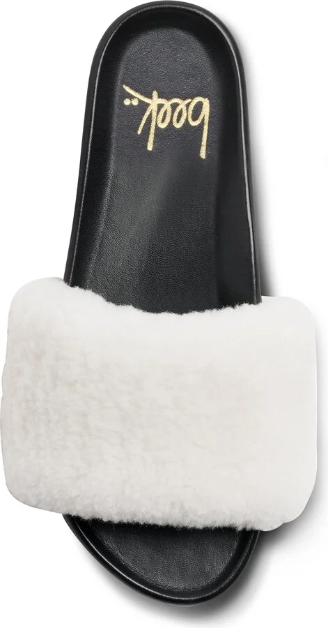 Gallito Más Genuine Shearling Slide Sandal - Image 3
