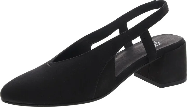 GALS-TN Womens Leather Pointed Toe Slingbacks