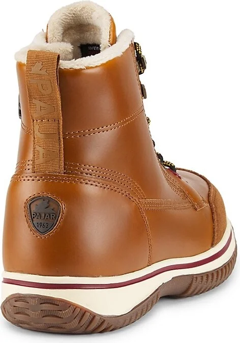 Galver Faux Wool Lined Leather Boots - Image 3