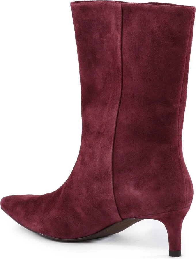Game Changer Pointed Toe Kitten Heel Boot - Image 6