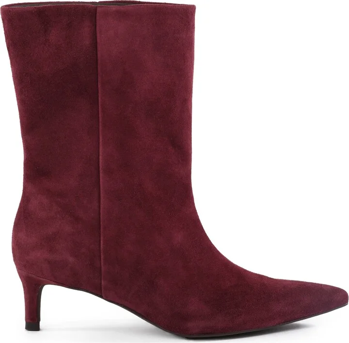 Game Changer Pointed Toe Kitten Heel Boot - Image 7