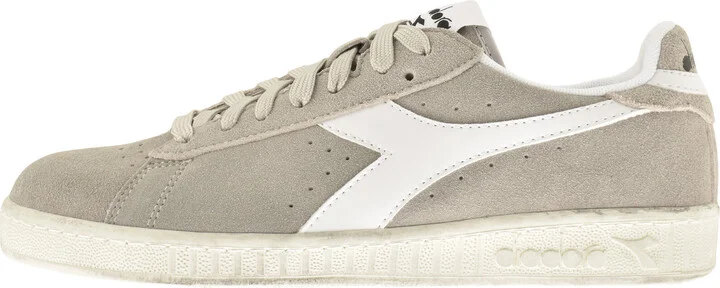 Game L Low Suede Trainers Grey