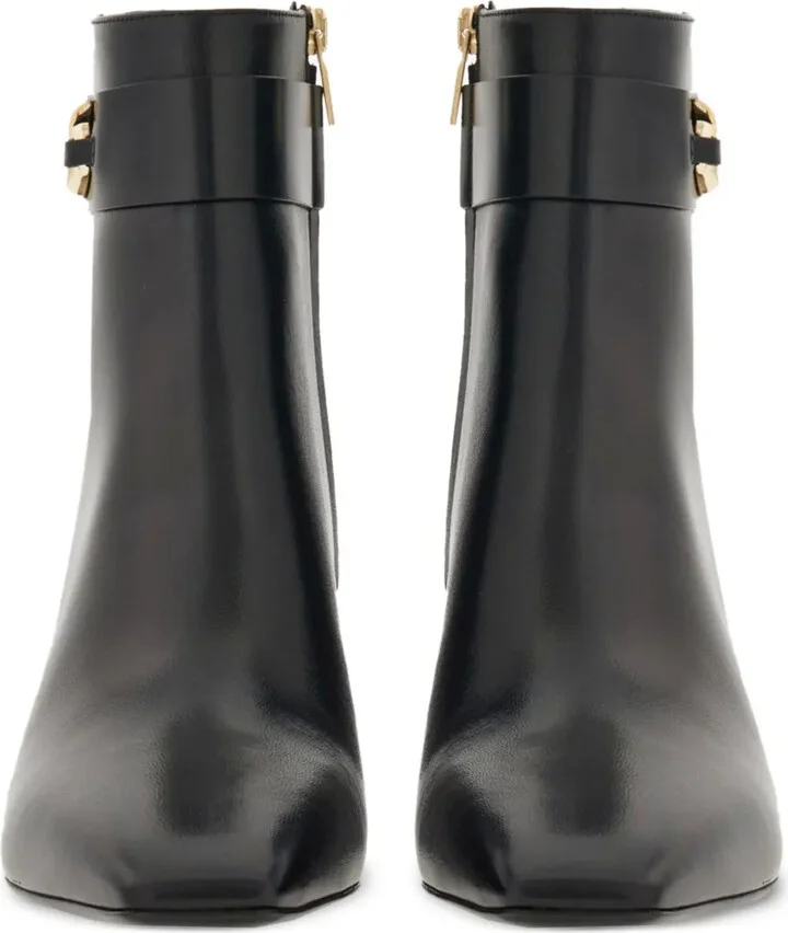 Gancini 60mm leather ankle boots - Image 4