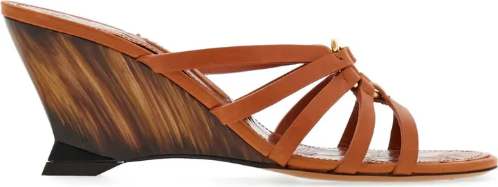 Gancini 70mm wedge sandals