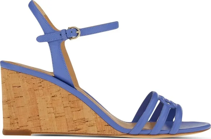 Gancini 70mm wedge sandals