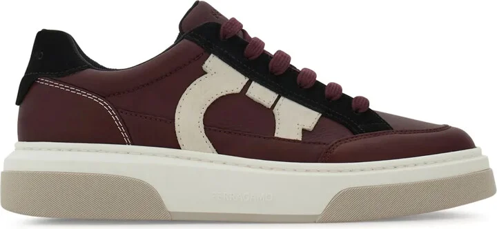 Gancini-appliqué sneakers
