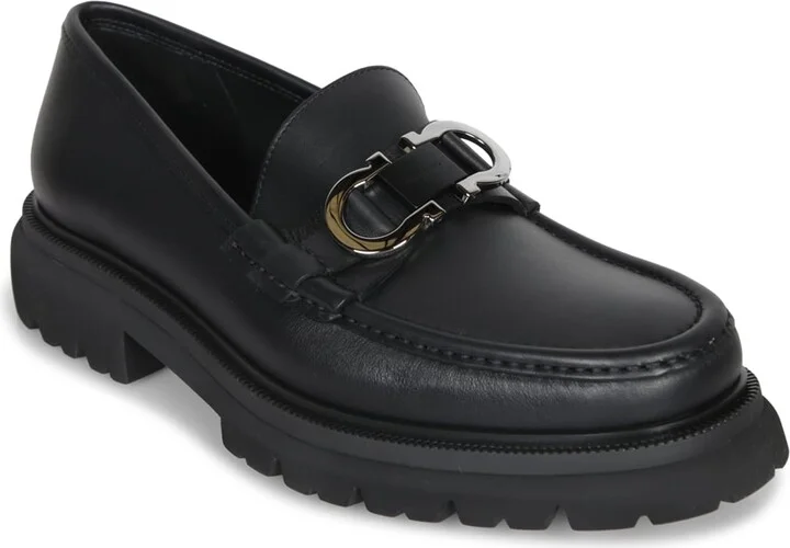Gancini Black Loafer - Image 2
