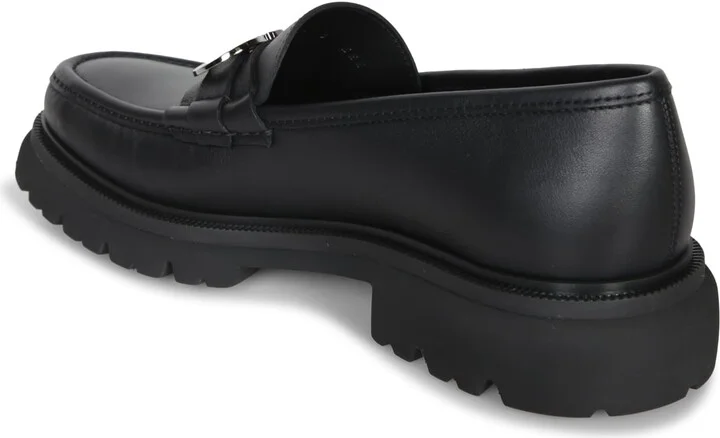 Gancini Black Loafer - Image 3