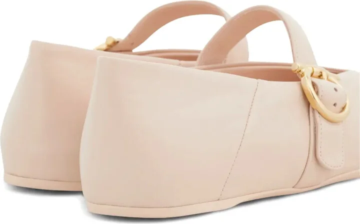 Gancini-buckle ballet flats - Image 3