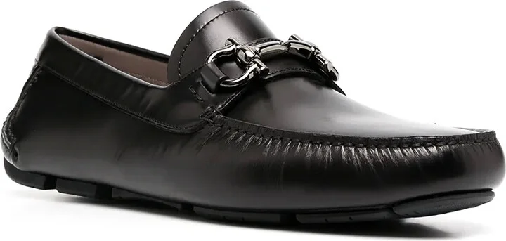 Gancini buckle driving loafers - Image 2