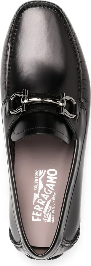 Gancini buckle driving loafers - Image 4