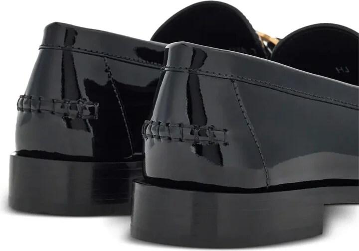 Gancini-buckle leather loafers - Image 3