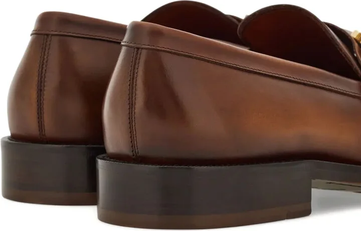 Gancini buckle loafers - Image 3