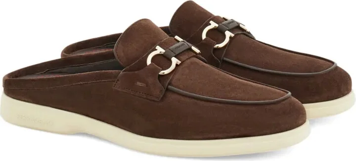 Gancini buckle loafers - Image 2
