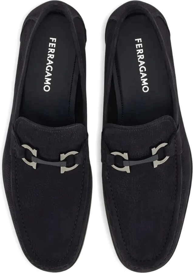 Gancini-buckle loafers - Image 3