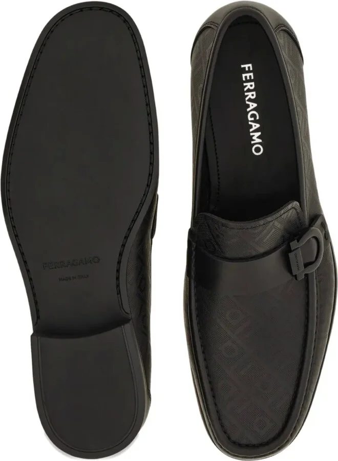 Gancini-buckle loafers - Image 5