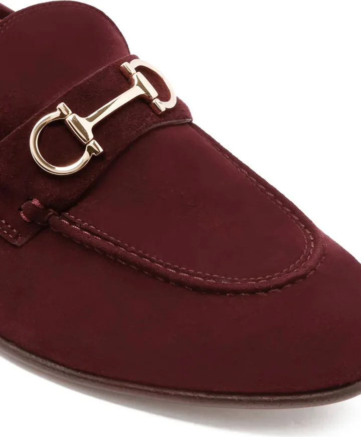 Gancini-buckle loafers - Image 4