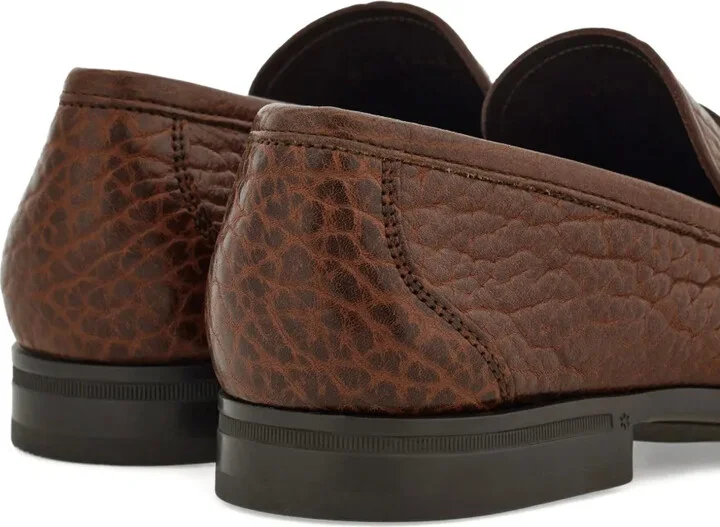 Gancini buckle loafers - Image 5