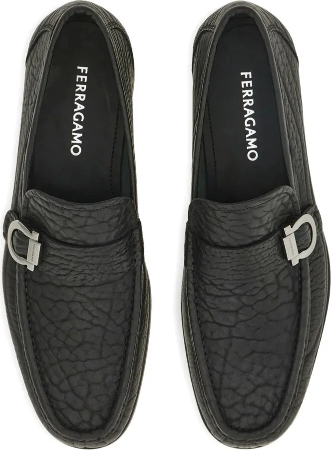 Gancini-buckle loafers - Image 3