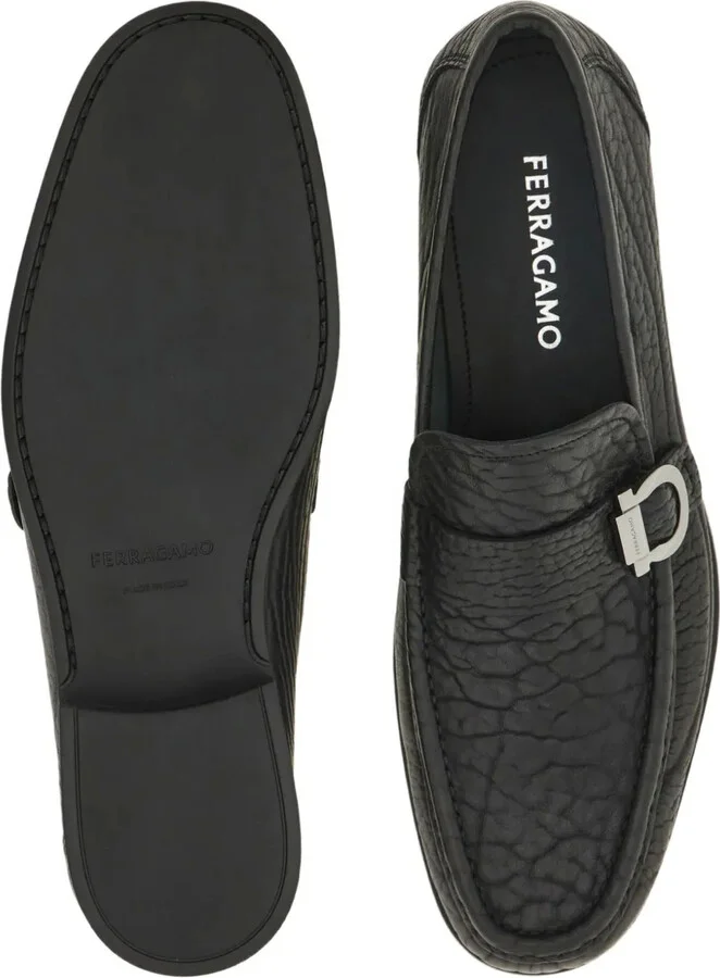 Gancini-buckle loafers - Image 4