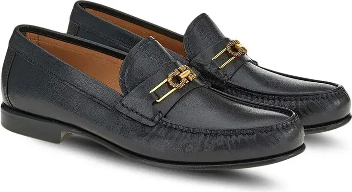 Gancini buckle loafers - Image 2