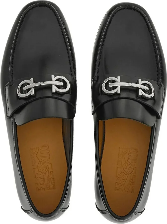 Gancini-buckle loafers - Image 4