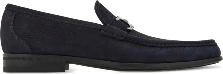 Gancini-buckle loafers