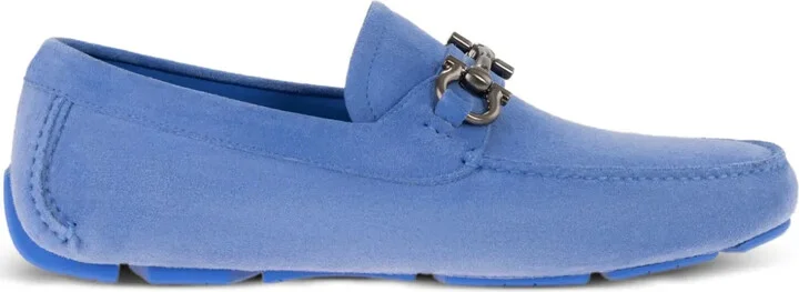Gancini-buckle loafers