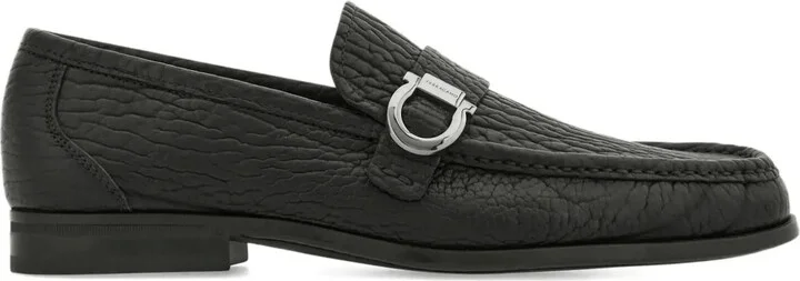 Gancini-buckle loafers