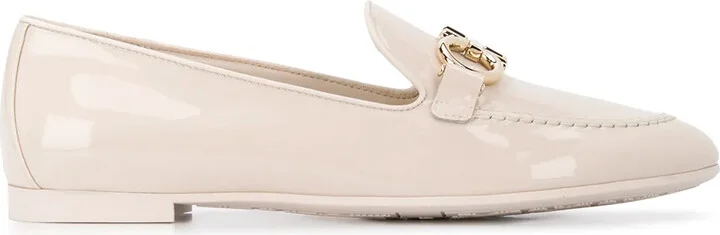 Gancini-buckle loafers