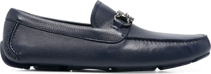 Gancini-buckle loafers