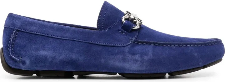 Gancini-buckle loafers