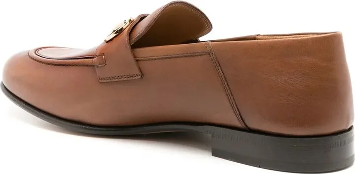Gancini collapsible-heel loafers - Image 3
