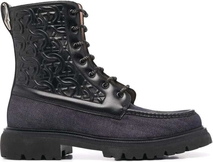 Gancini combat boots