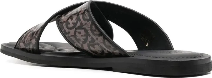 Gancini crossover strap sandals - Image 3
