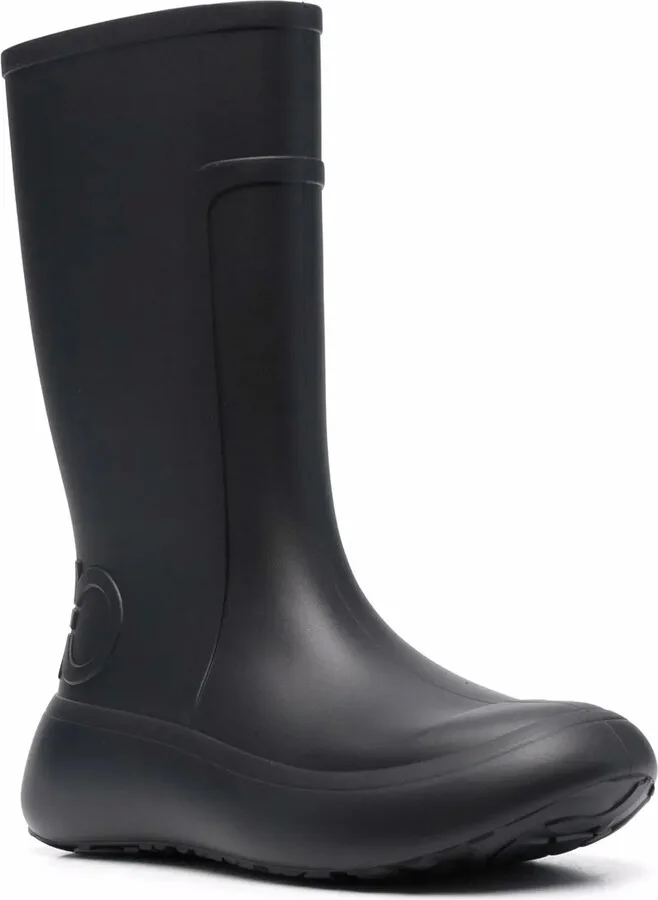 Gancini-debossed rain boots - Image 2