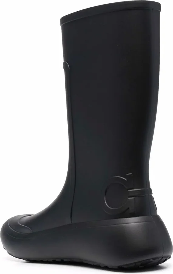 Gancini-debossed rain boots - Image 3