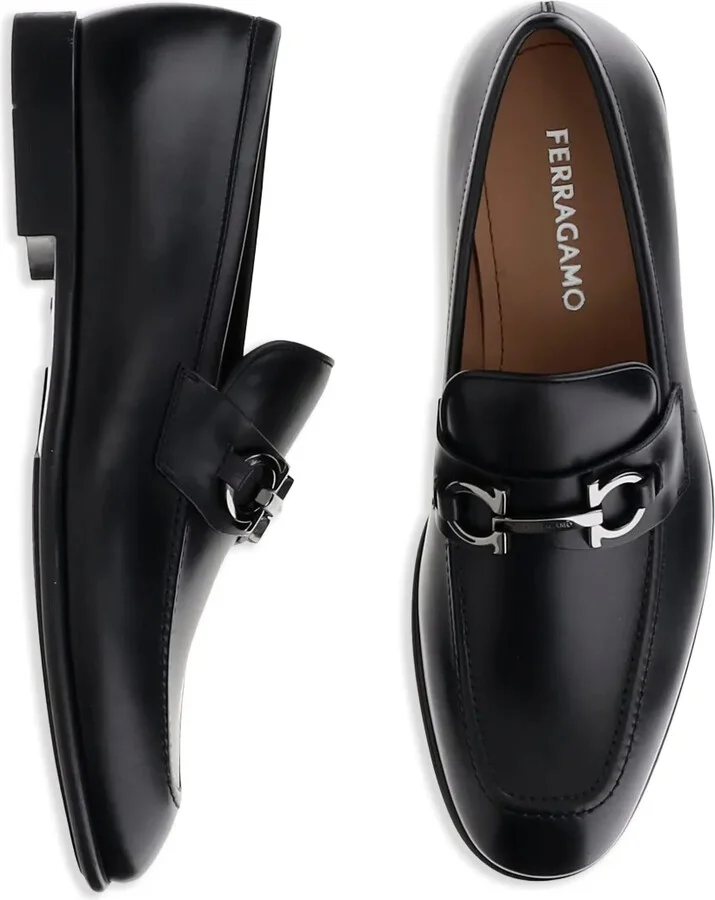 Gancini-detail loafers - Image 4