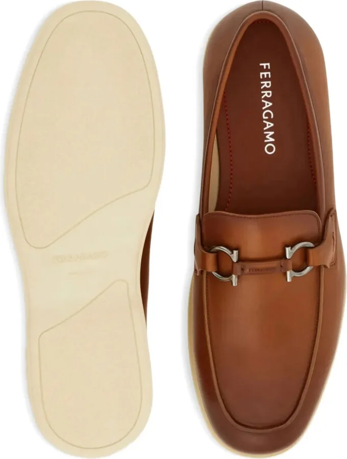 Gancini-detail loafers - Image 3