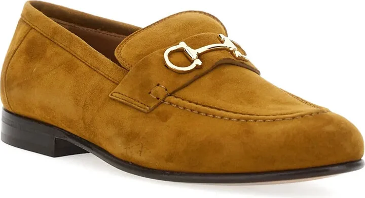 Gancini-Detailed Loafers - Image 2