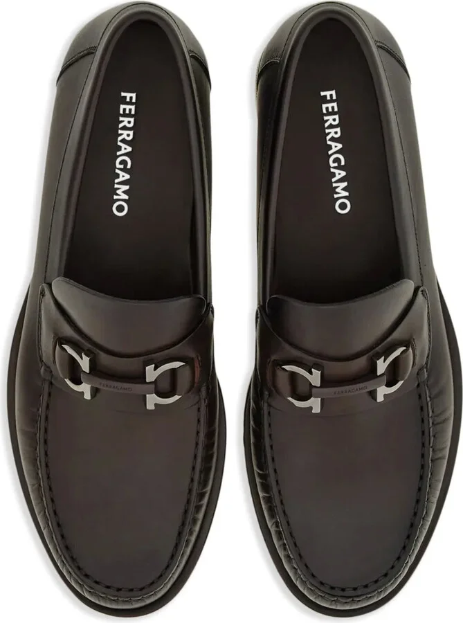 Gancini-embellished loafers - Image 3