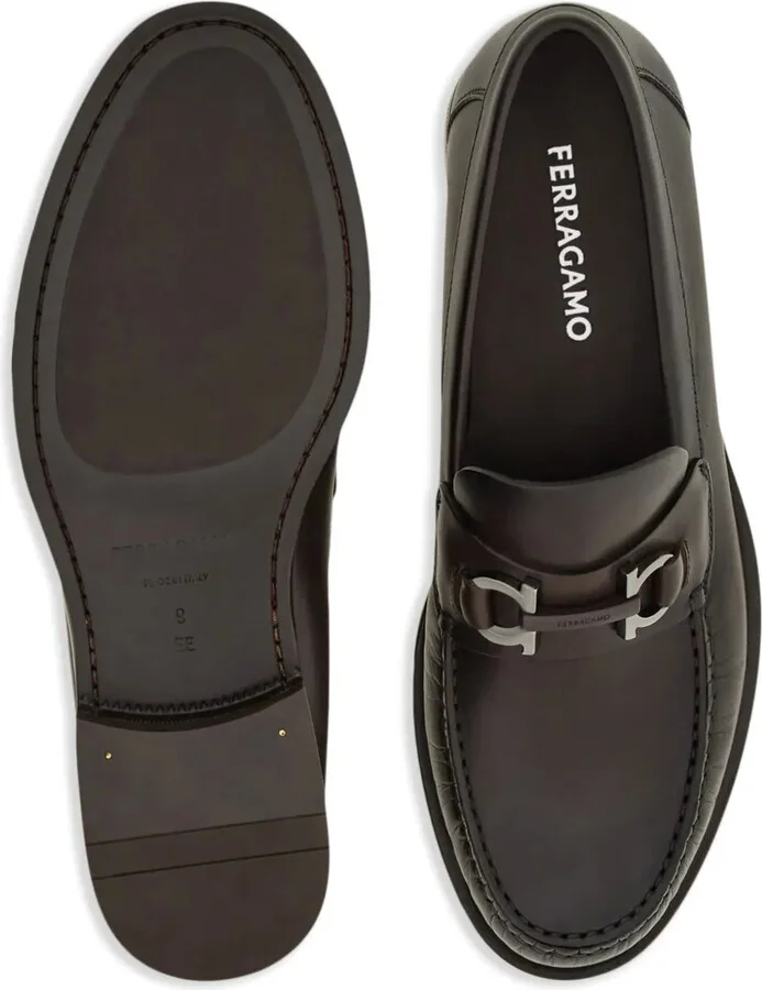 Gancini-embellished loafers - Image 4