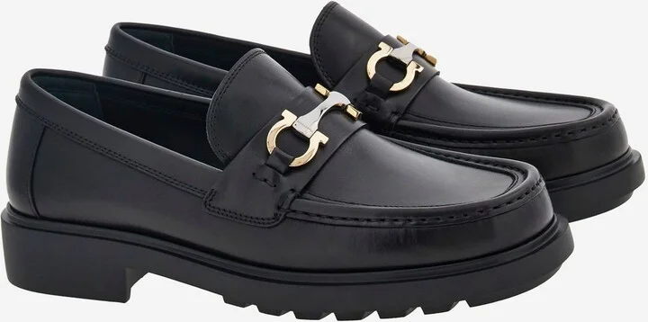 Gancini Embellished Loafers - Image 2